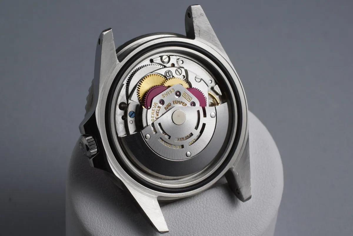 1968 Rolex GMT 1675 Brown Mark I Dial with Fuchsia Insert