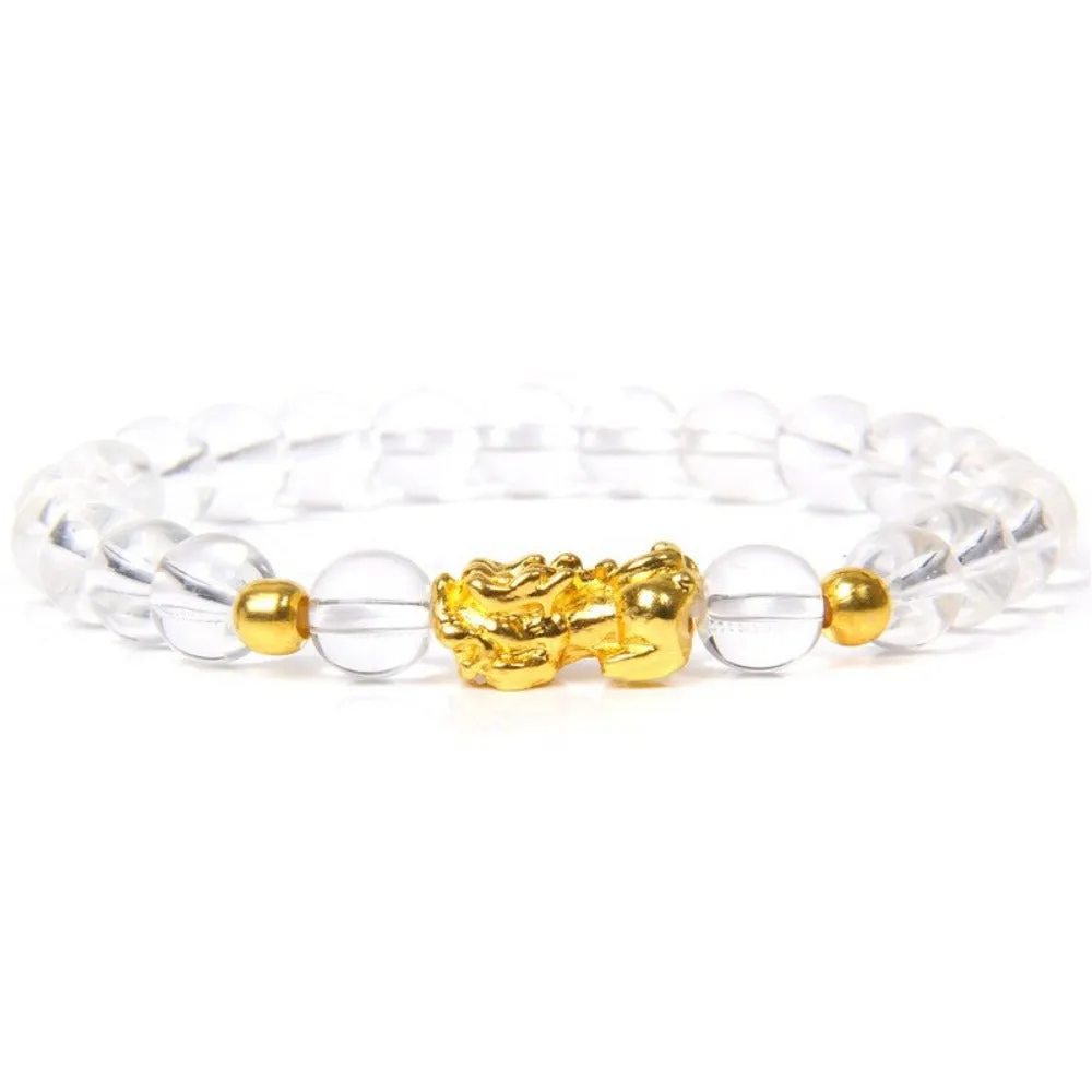 beaded bracelets buddhism feng shui gemstone beads charm bracelets ✈️ free.shipping
