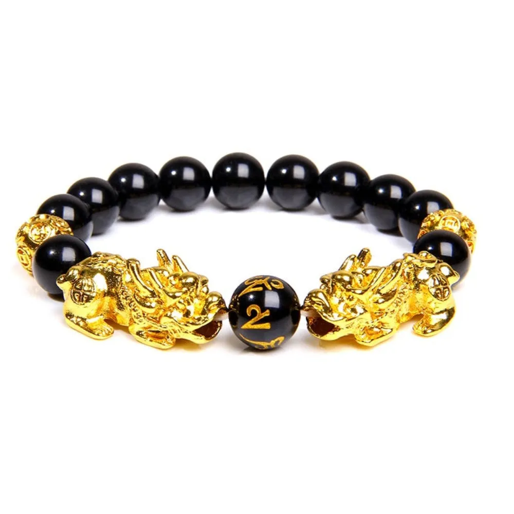 beaded bracelets buddhism feng shui gemstone beads charm bracelets ✈️ free.shipping