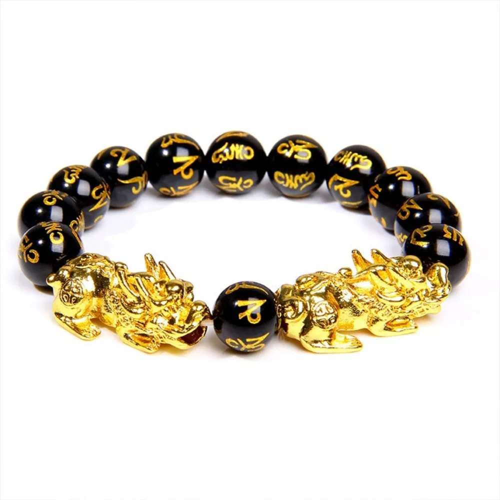 beaded bracelets buddhism feng shui gemstone beads charm bracelets ✈️ free.shipping