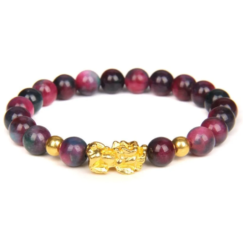 beaded bracelets buddhism feng shui gemstone beads charm bracelets ✈️ free.shipping