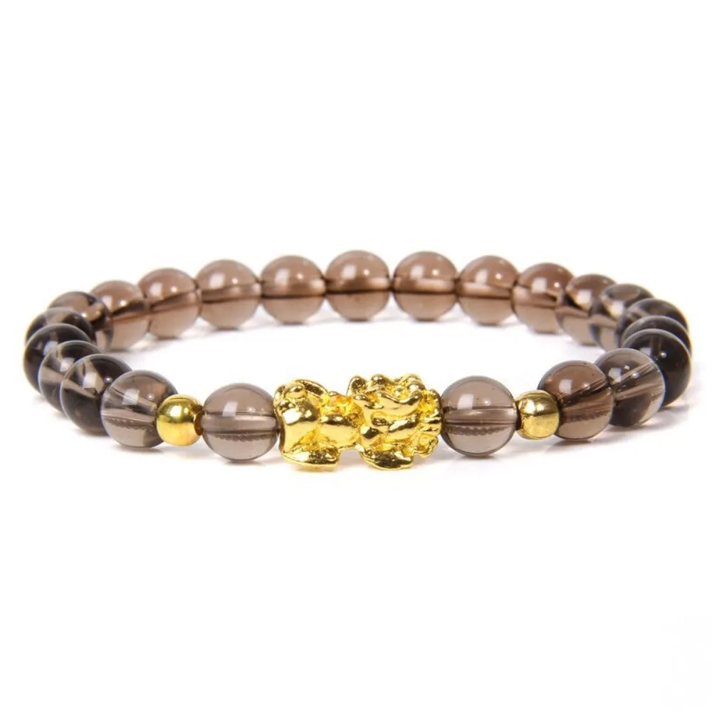 beaded bracelets buddhism feng shui gemstone beads charm bracelets ✈️ free.shipping