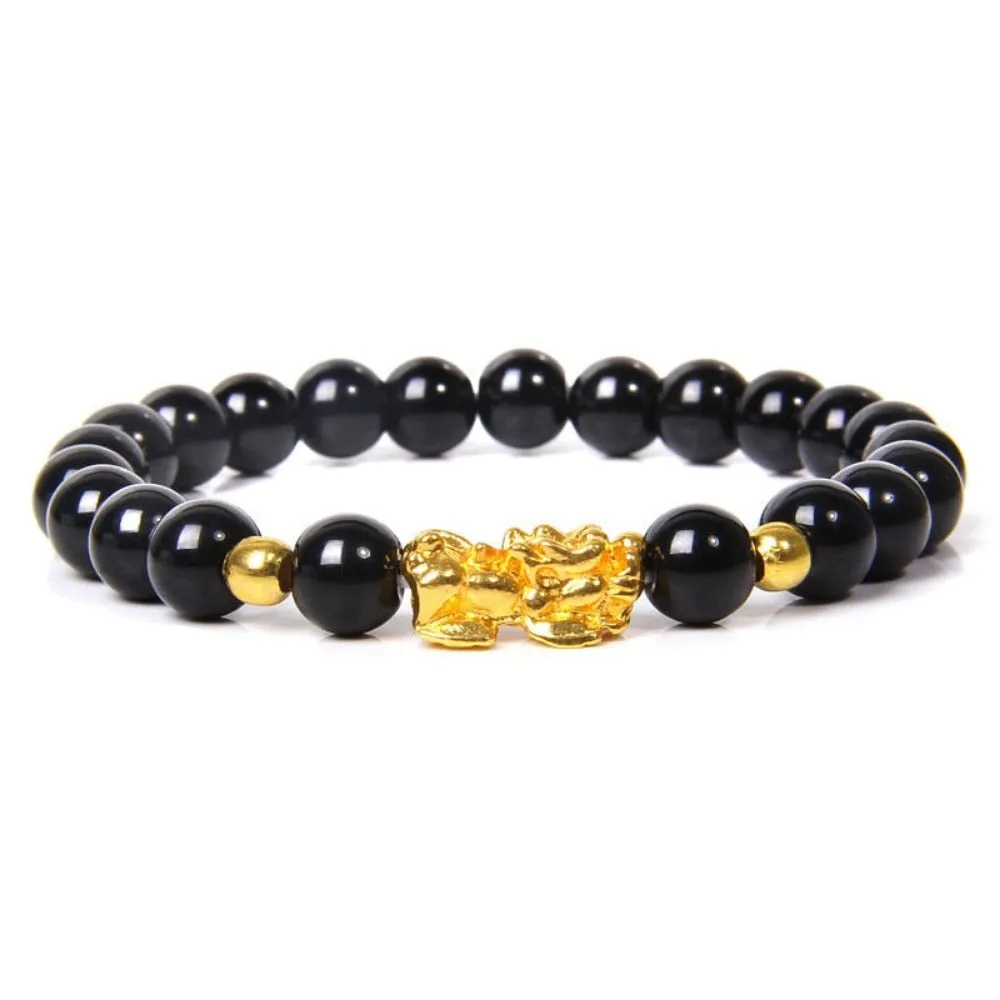 beaded bracelets buddhism feng shui gemstone beads charm bracelets ✈️ free.shipping