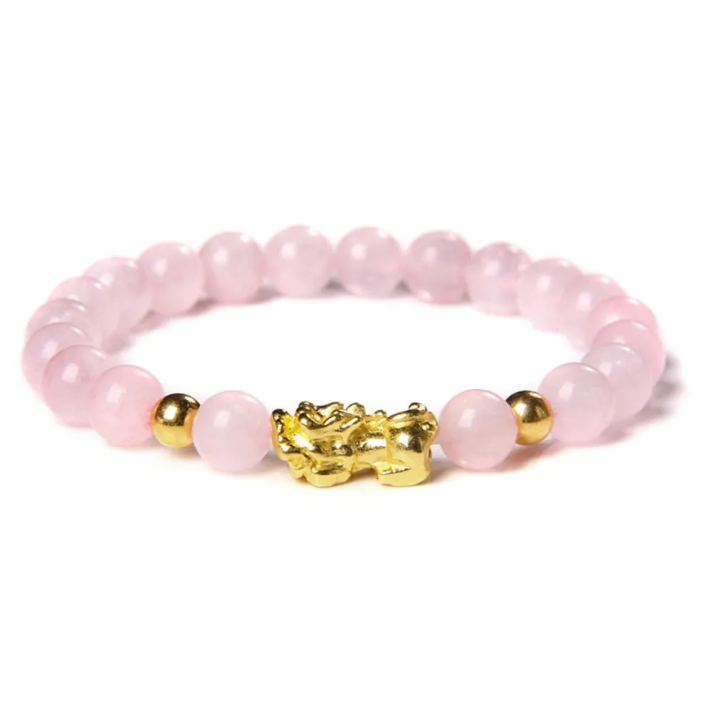 beaded bracelets buddhism feng shui gemstone beads charm bracelets ✈️ free.shipping