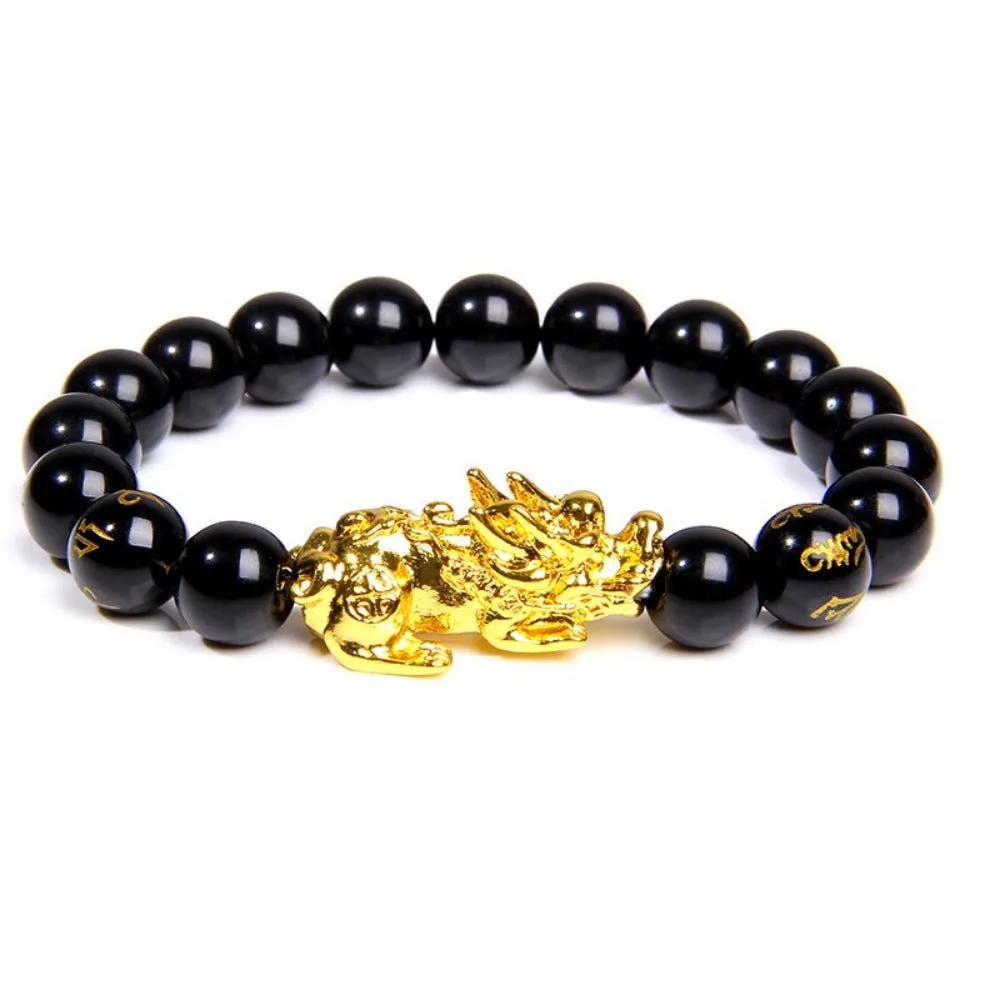 beaded bracelets buddhism feng shui gemstone beads charm bracelets ✈️ free.shipping