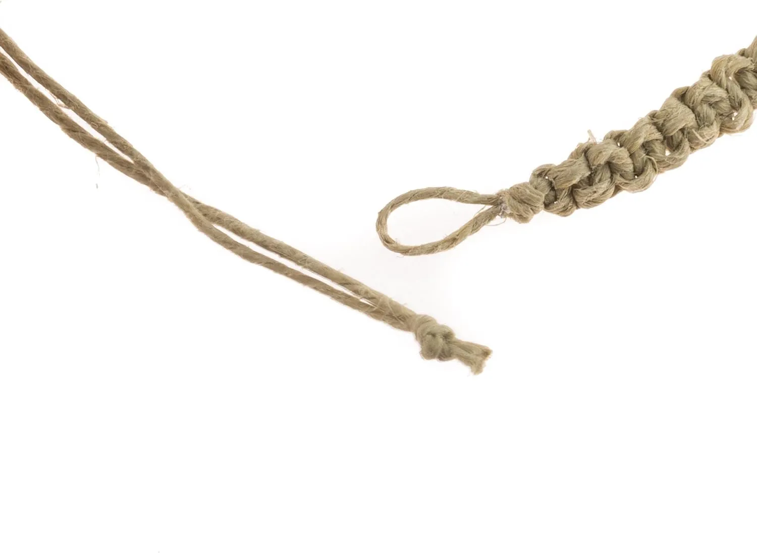 BlueRica Hemp Anklet with Fimo Flowers