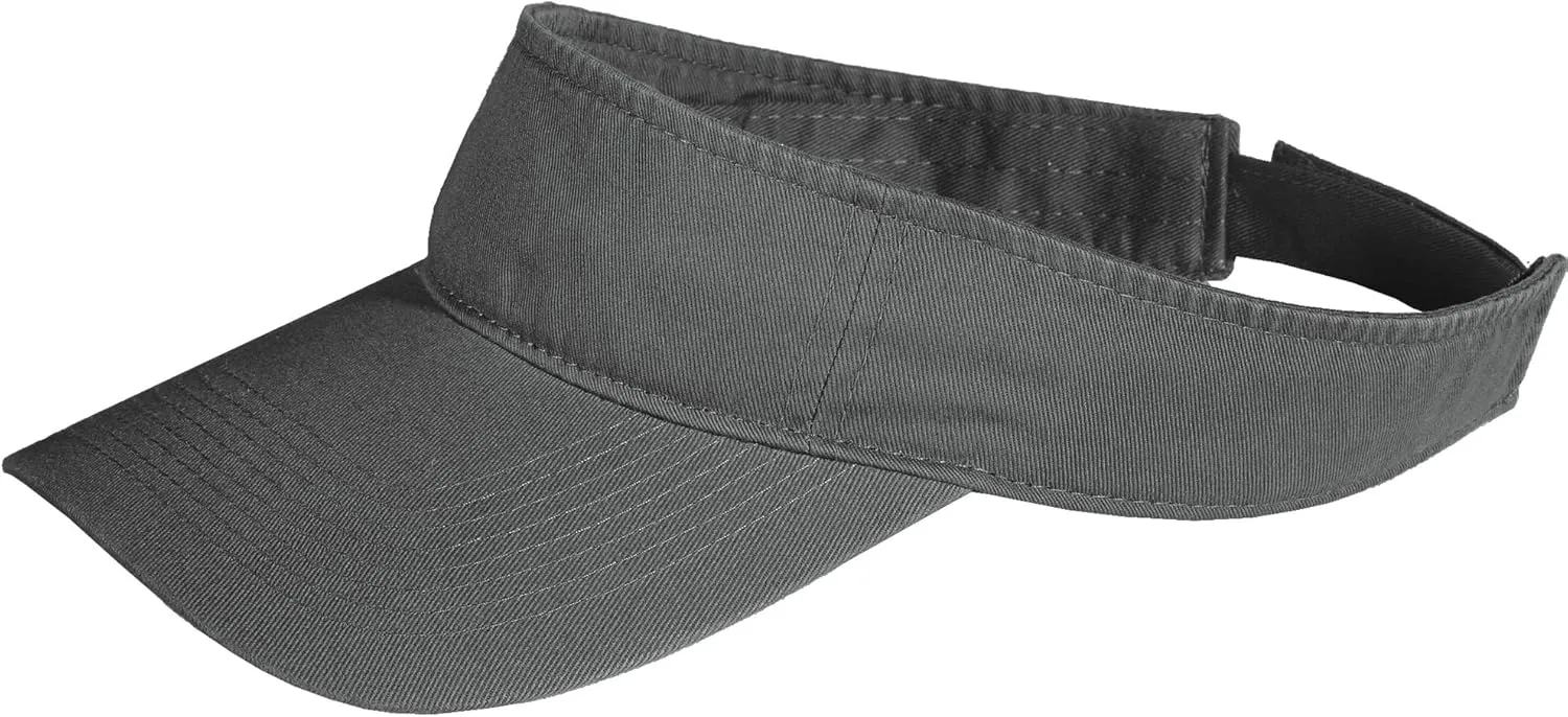Custom Visor Hat Embroider Your Own Text Customized Adjustable Fit Men Women Visor Cap