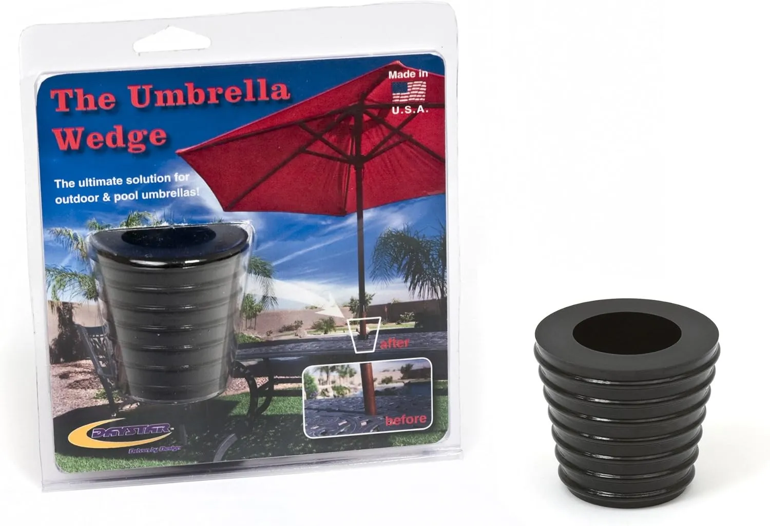 Daystar PA20255BK Black Umbrella Wedge