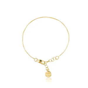 High Line Fine Chain Bracelet - Gold