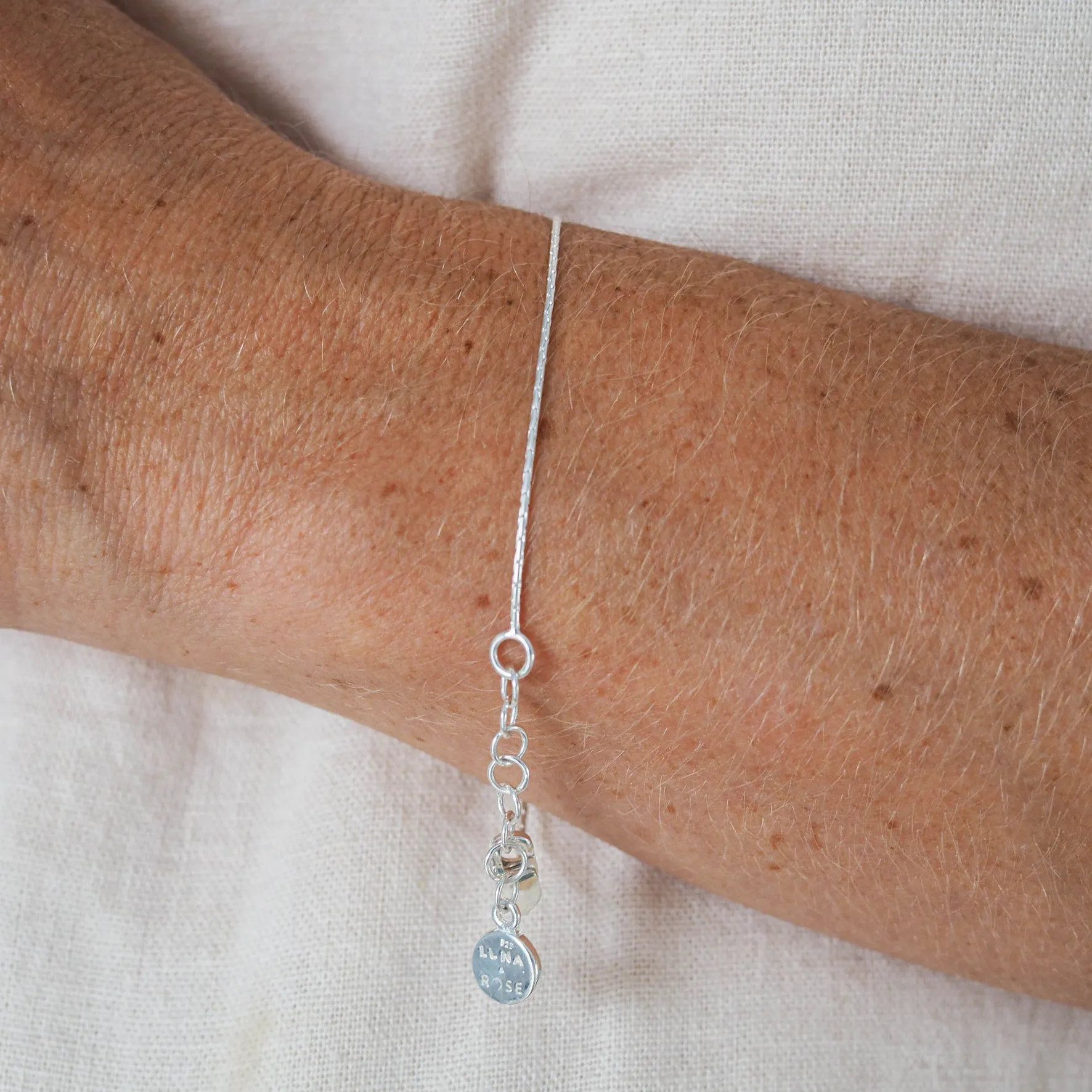 High Line Fine Chain Bracelet - Silver