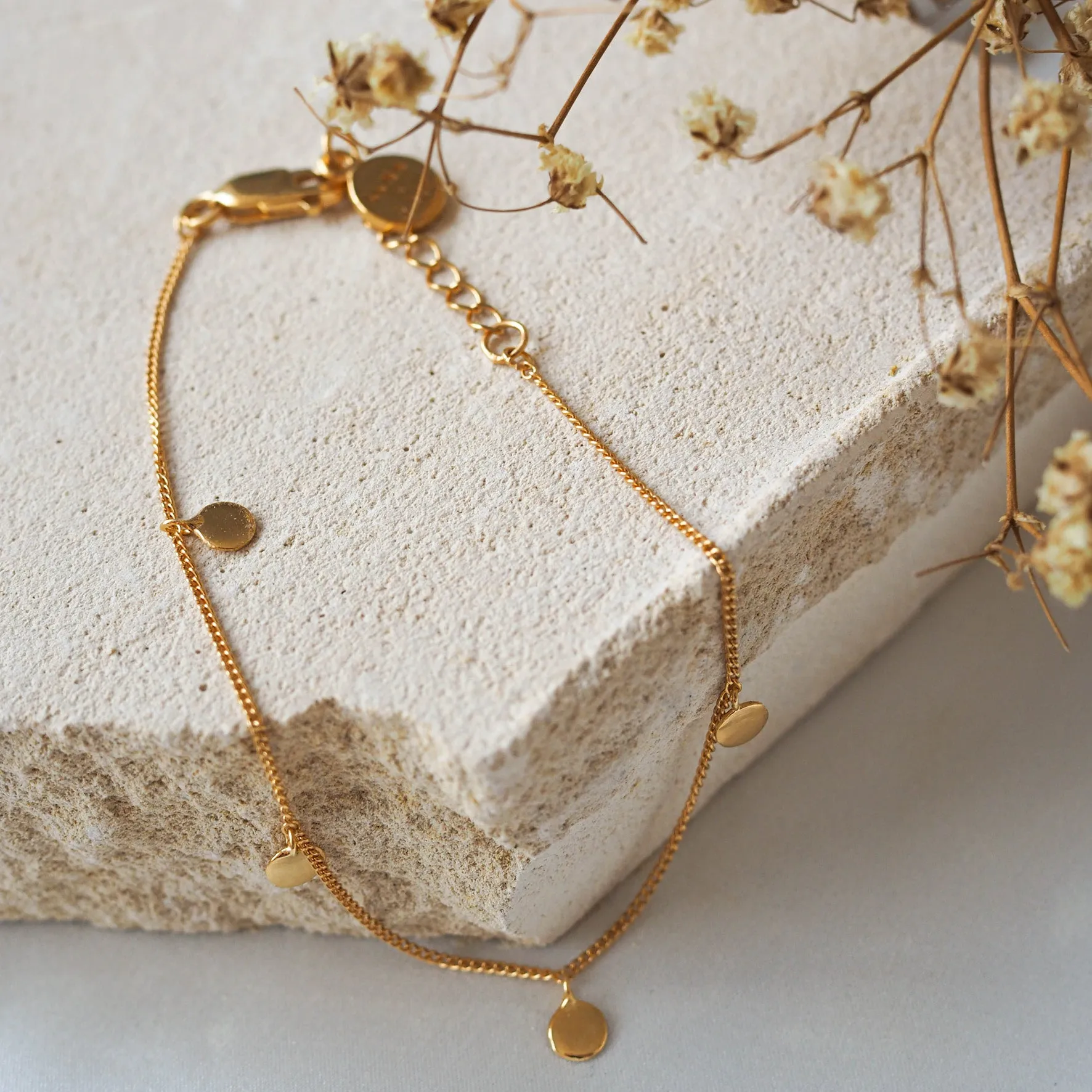 Liberty Droplet Bracelet - Gold