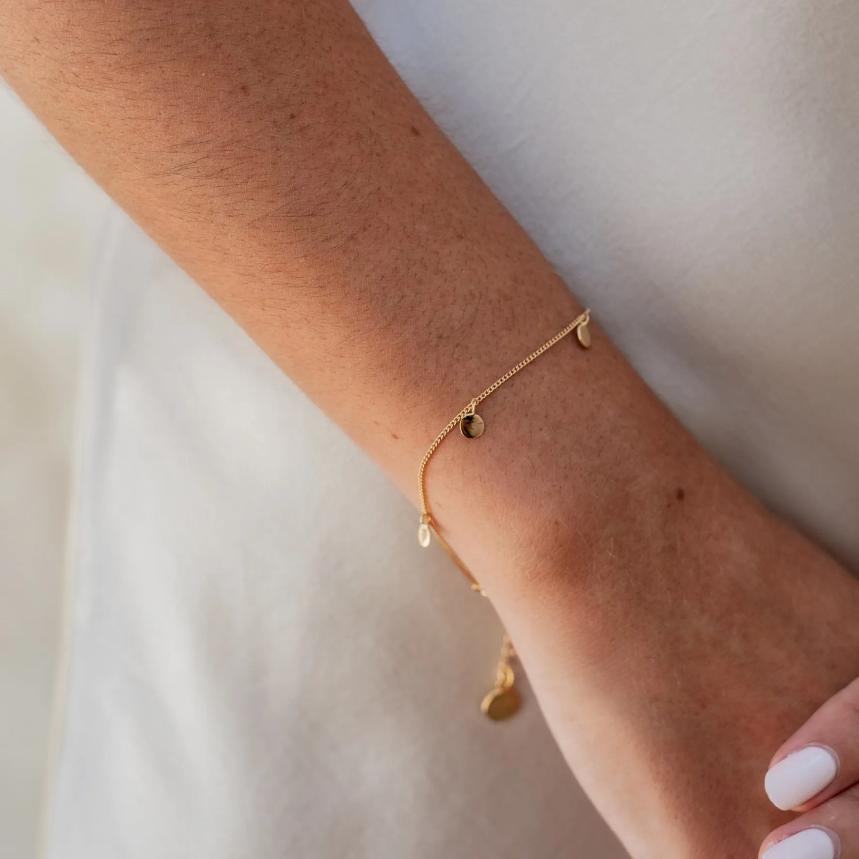 Liberty Droplet Bracelet - Gold