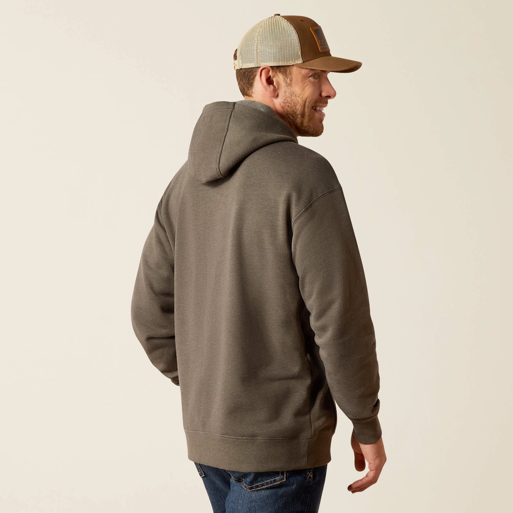 Men's Ariat Rebar Graphic Hoodie #10051976X