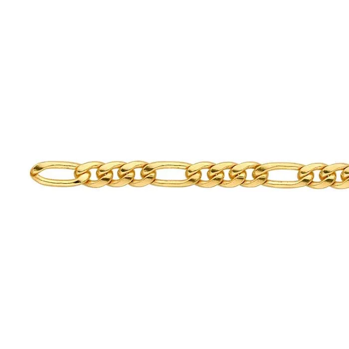 NEW Zaid Premium Figaro Chain in 14k Gold Filled // RESERVATION  for IN-PERSON Permanent Jewelry (Copy) (Copy)