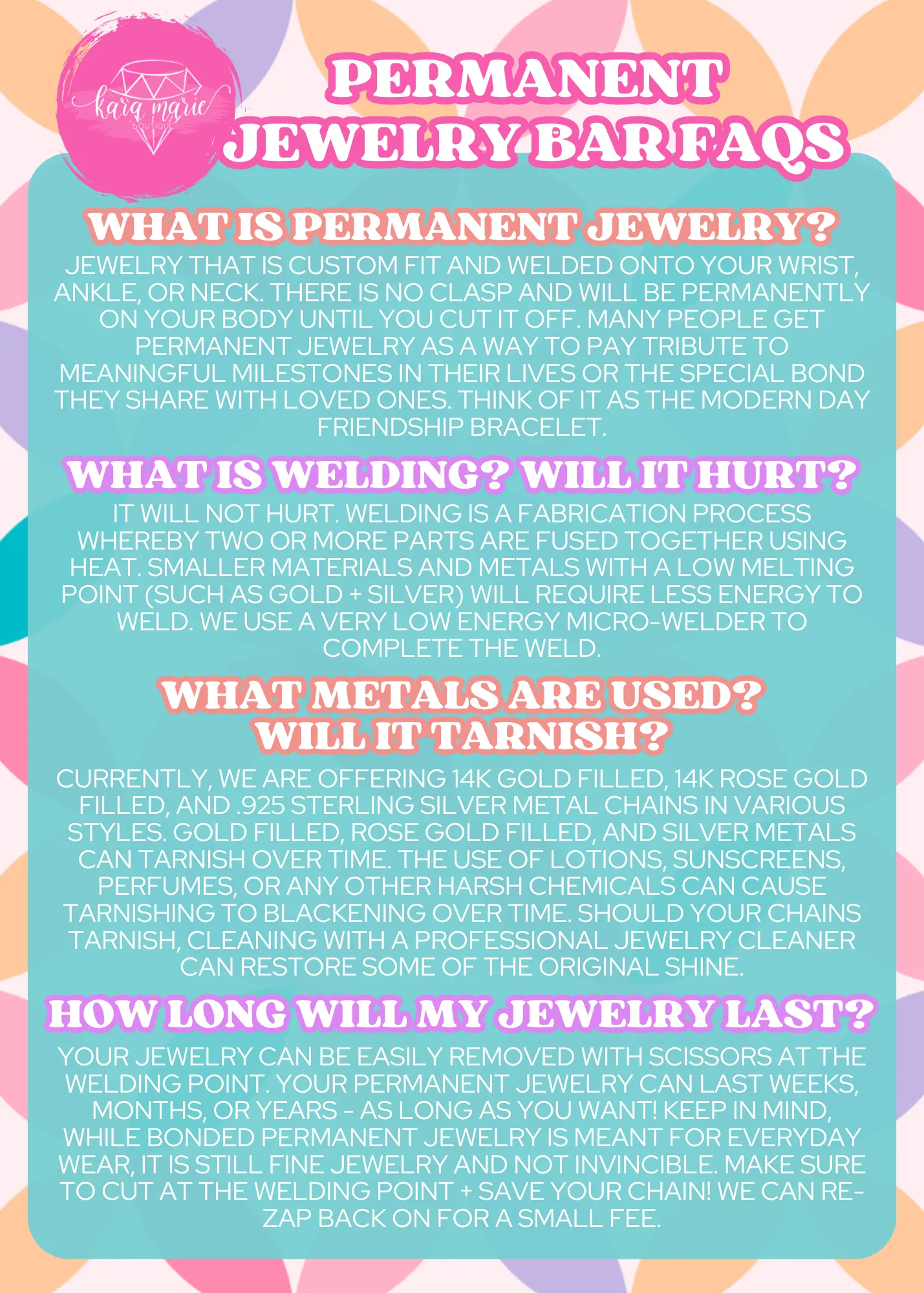 Permanent Jewelry