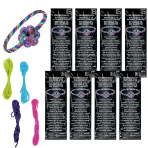 Trolls World Tour Friendship Bracelet Kit - Pack of 8